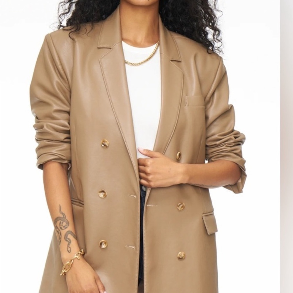 NWT PISTOLA Roman oversized Blazer in Taupe